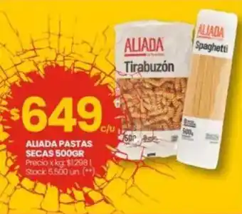 Changomas Aliada Pastas Secas oferta