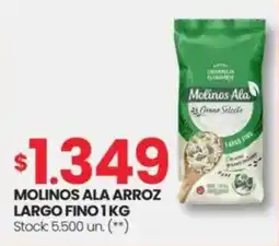 Changomas Molinos Ala Arroz Largo Fino oferta