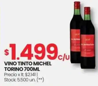 Changomas Vino tinto michel torino oferta