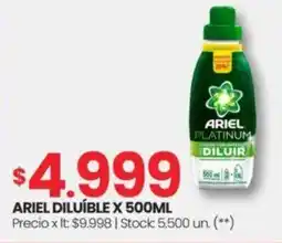 Changomas Ariel diluíble oferta