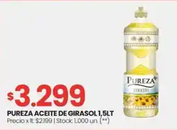 Changomas Pureza aceite de girasol oferta