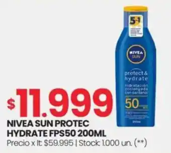 Changomas Nivea sun protec hydrate oferta