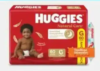 Changomas Huggies combo natural care + toallita húmeda la sirenita oferta