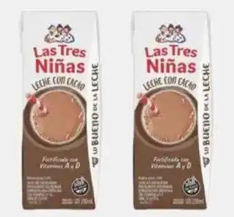 Changomas Leche chocolatada las 3 niñas oferta