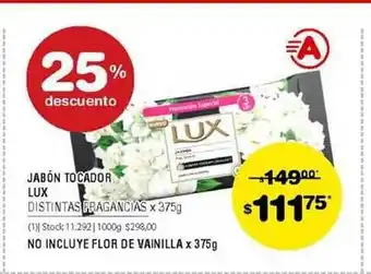 Atomo Conviene Jabón Tocador Lux 375g oferta