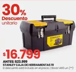 Changomas Stanley caja de herramientas 19 oferta