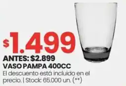 Changomas Vaso pampa oferta