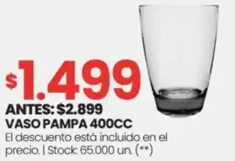 Changomas Vaso pampa oferta