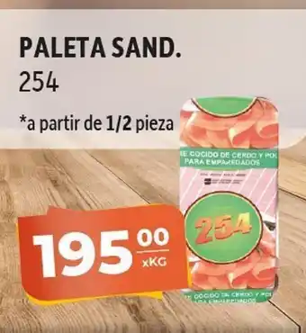El Milagro Mayorista Paleta Sand 254 oferta