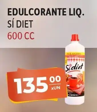 El Milagro Mayorista Edulcorante Liq, Si Diet 600 cc oferta