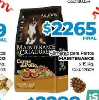 Diarco Maintenance Alimento para Perros x 15kg oferta