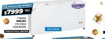 Diarco Inelro Freezer oferta