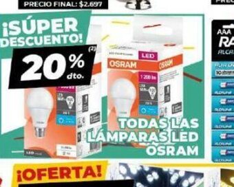 Diarco Todas Las Lamparas Led Osram oferta