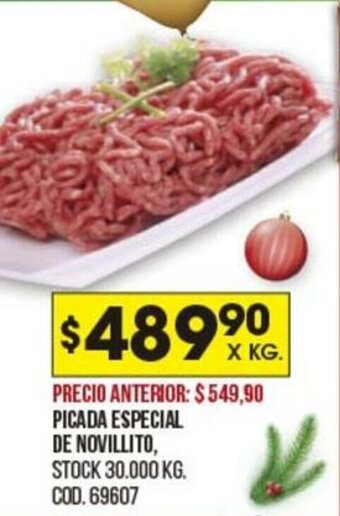 Coto Picada Especial De Novillito oferta