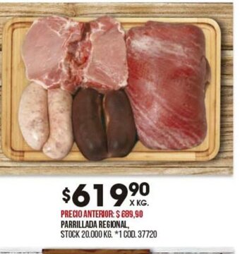 Coto Parrillada Regional oferta