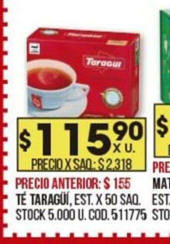 Coto Te Taragui oferta