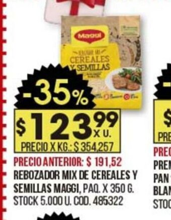 Coto Rebozador Mix De Cereales y Semillas Maggi oferta