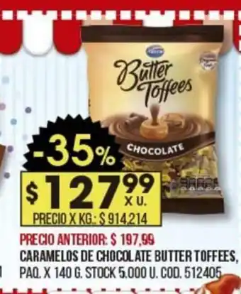 Coto Caramelos De Chocolate Butter Toffees oferta