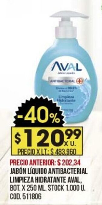 Coto Jabón Líquido Antibacterial Limpieza Hidratante Aval oferta