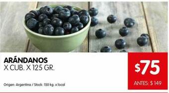 Disco Arándanos x 125g oferta