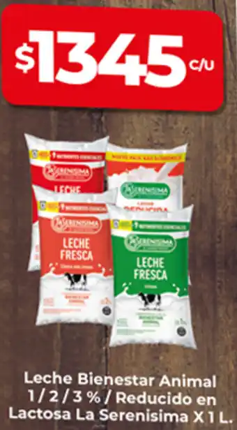 Supermercados DIA Leche bienestar animal oferta