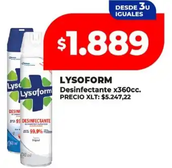 Supermayorista Vital Lysoform oferta