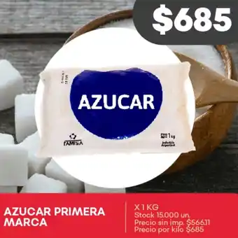 Supermercados Tadicor Azucar primera marca oferta