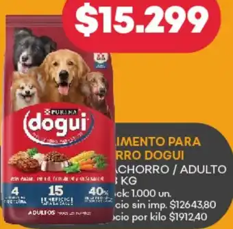 Supermercados Tadicor Purina imento para pro dogui oferta