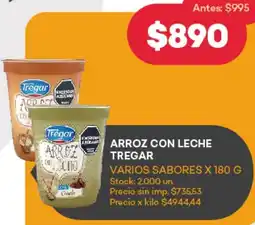 Supermercados Tadicor Arroz con leche tregar oferta