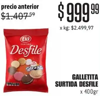 Makro Desfile galletita surtida oferta