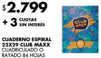 Disco Cuaderno espiral oferta