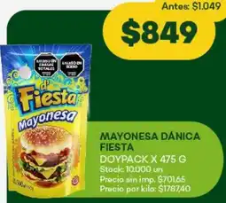 Super MAMI D' fiesta mayonesa dánica oferta