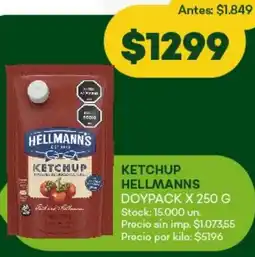 Super MAMI Hellmann's ketchup oferta