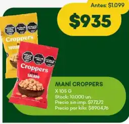 Super MAMI Croppers mani oferta