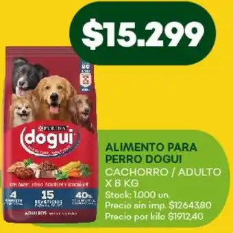 Super MAMI Purina dogui alimento para perro oferta