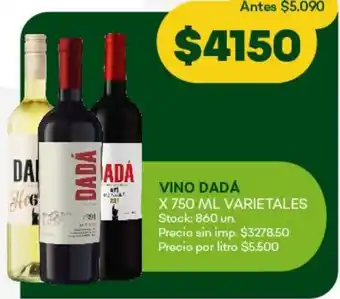 Super MAMI Dadá vino oferta