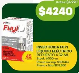 Super MAMI Fuyi insecticida líquido eléctrico repuesto oferta