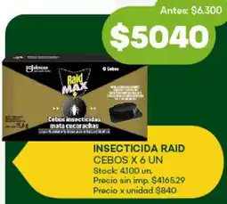 Super MAMI Raid insecticida oferta