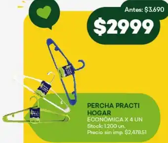 Super MAMI Percha practi hogar oferta