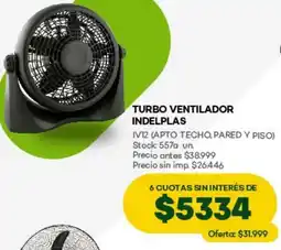 Super MAMI Turbo ventilador indelplas oferta