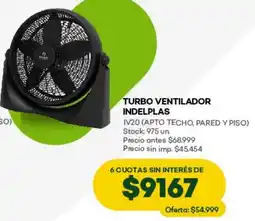 Super MAMI Turbo ventilador indelplas oferta