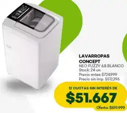 Super MAMI Lavarropas concept oferta