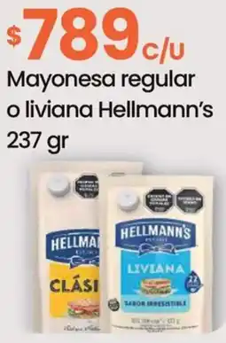 Punto Mayorista Hellmann's mayonesa regular o liviana oferta