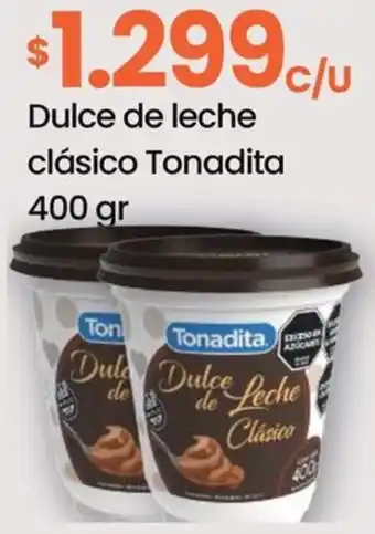 Punto Mayorista Tonadita dulce de leche clásico oferta