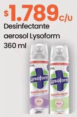 Punto Mayorista Lysoform desinfectante aerosol oferta