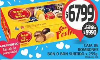 Supermercados Malambo Caja de aiz pisingallo bombones bon o bon surtido oferta