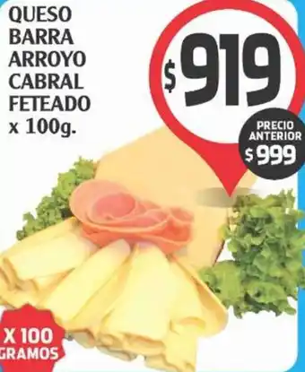 Supermercados Malambo Queso barra arroyo cabral feteado oferta