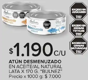 Carrefour Bulnez atún desmenuzado oferta