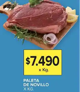 Carrefour Paleta de novillo oferta