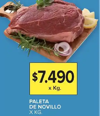 Carrefour Paleta de novillo oferta